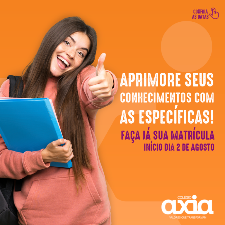 Read more about the article Chegou a hora de inscrever-se nas específicas!