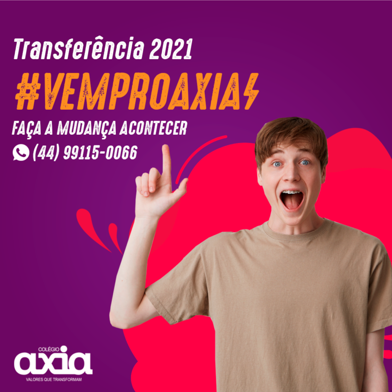 Read more about the article Transferência 2021 #VEMPROAXIA
