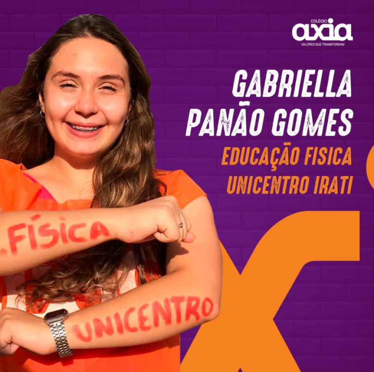 Read more about the article Gabriella Panão Gomes – Educação Fisica – Unicentro Irati