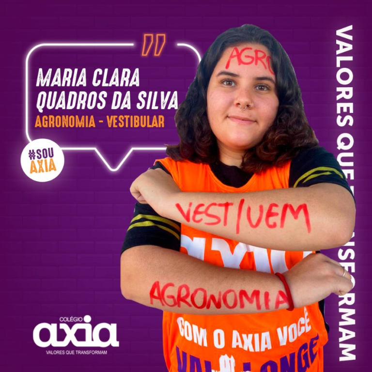 Read more about the article Maria Clara Quadros da Silva – Agronomia – PAS UEM