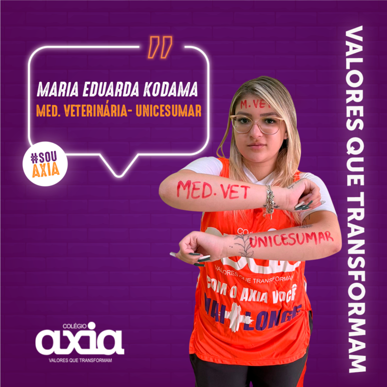 Read more about the article Maria Eduarda Kodama – Med. Veterinária – UNICESUMAR