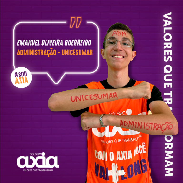 Read more about the article Emanuel Oliveira Guerreiro – Administração – UNICESUMAR